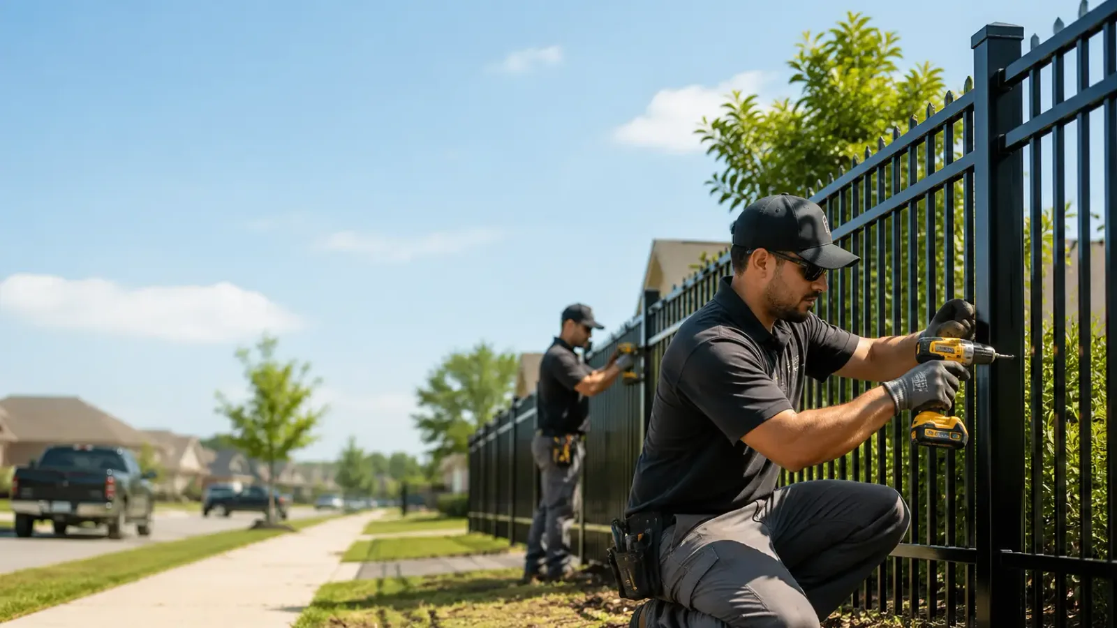 Metal Fence Installation in Sidney, OH